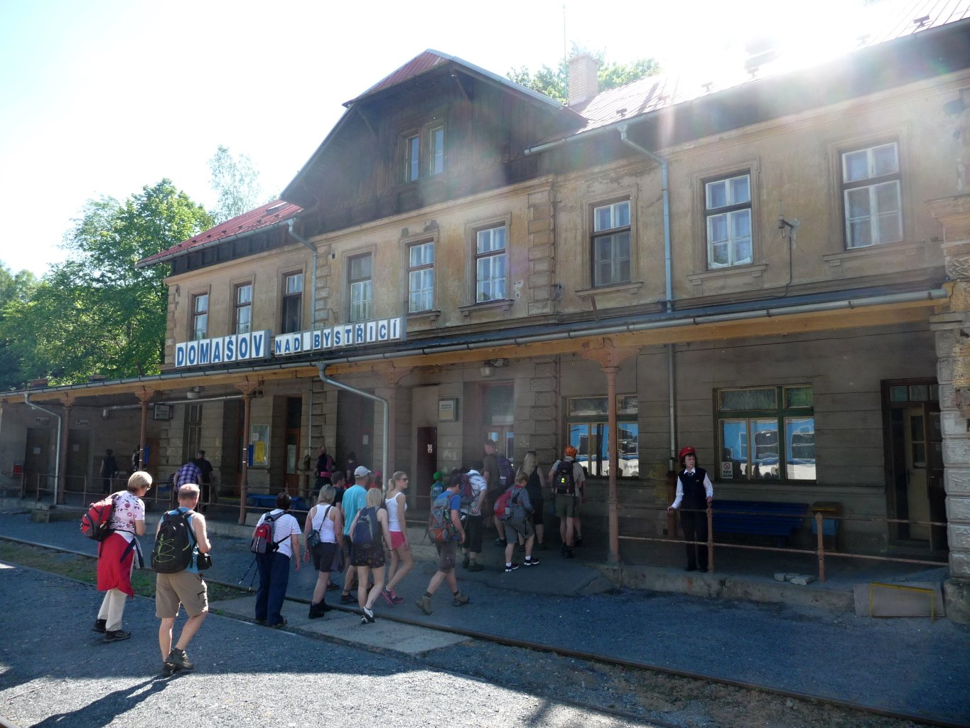 Údolím Bystřice