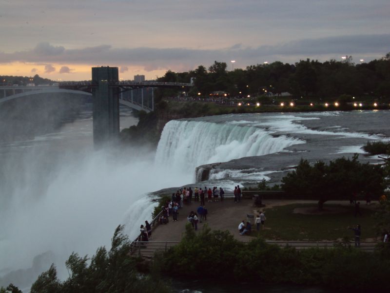 Amerika, Niagarské vodopády